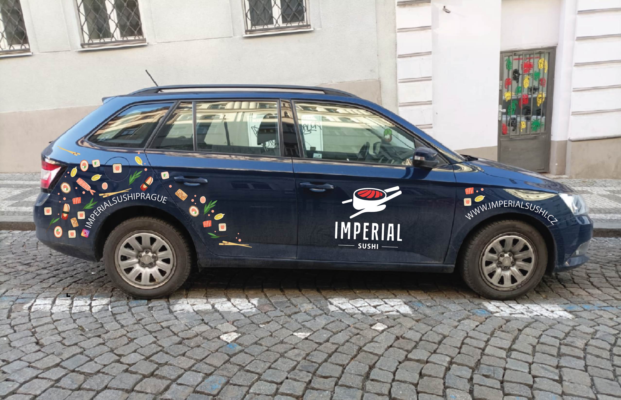 Polepy vozidel Design Auto Imperial Sushi 01